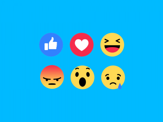 Reactions Facebook e Social Media Marketing